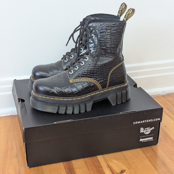 Dr. Martens X Heaven by MJ Audrick Croc Boots (8.5 US) - Picture 3 of 16
